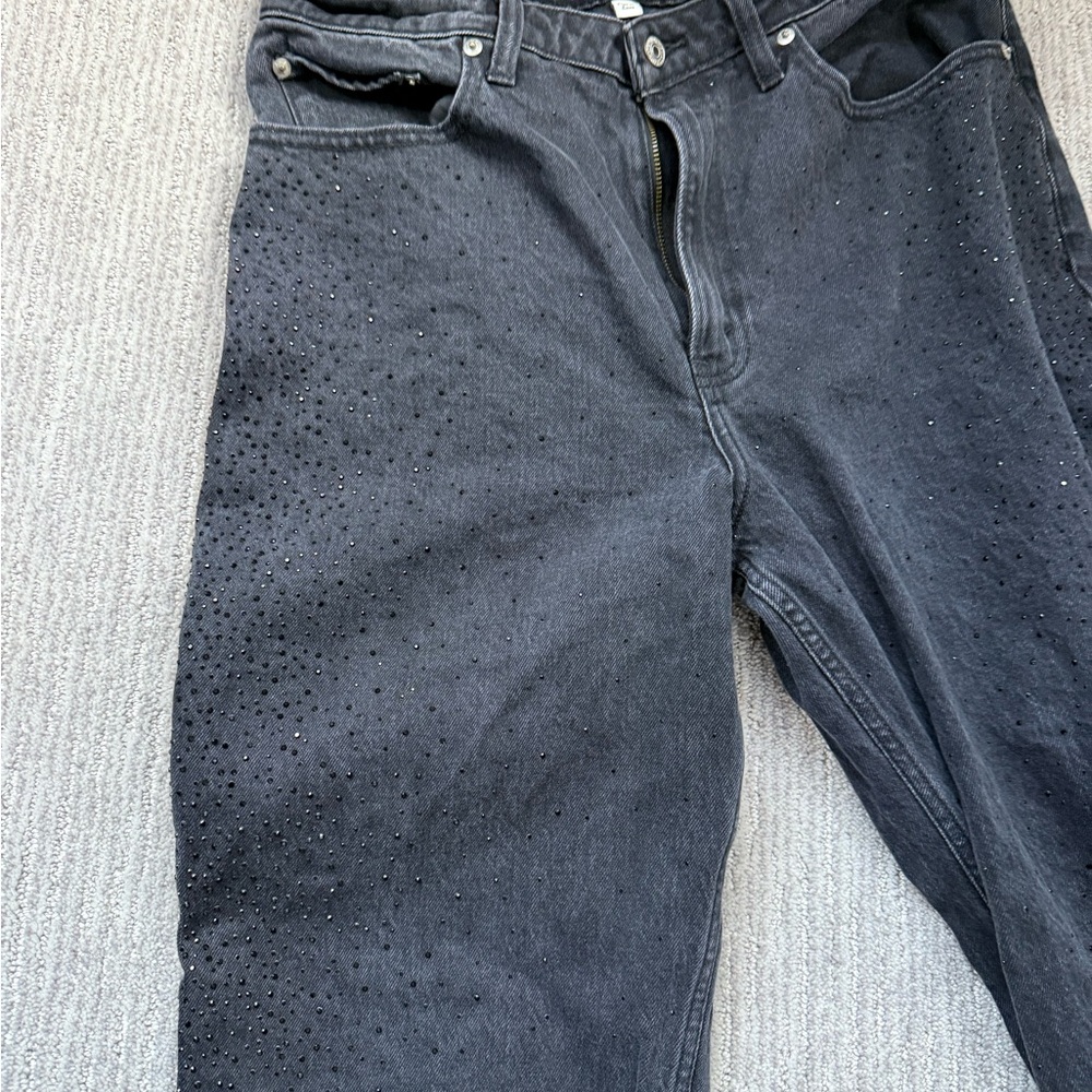 Abercrombie Curve Love Jeans w side Shine